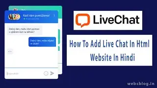 How to add live chat in html website | In Hindi