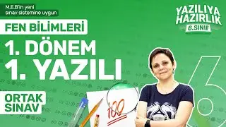 KİM 100 İSTER? 6.Sınıf Fen Bilimleri - 1. Dönem 1.Yazılıya Hazırlık 2024-2025 Sınav Konuları Tekrarı