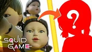 The doll in Squid Game turns into a cute Anime character | Squid Game