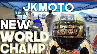 New World Champion, and a Tear Off Burnout || JKMoto EP-81
