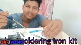 best budget soldering iron in 285/- |10 in 1 iron|by Dhruw tech
