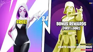 Fortnite Vader Rewards (Gold & Anakin Styles, Miles, Gwen Free!)