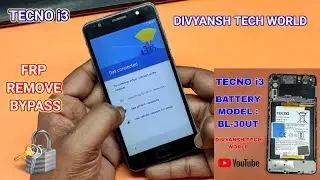 TECNO i3 FRP REMOVE BYPASS || HOW TO UNLOCK TECNO i3 MOBILE || TECNO i3 UNLOCK WITHOUT PC