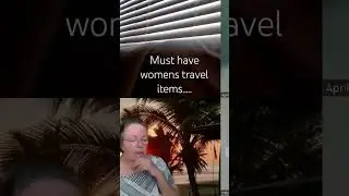 what are some must have travel items for women? #womenstravel #whatwomenpack