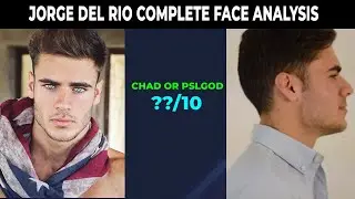 #blackpill jorge del rio COMPLETE FACE ANALYSIS || jorge del rio Chad or psl god ??