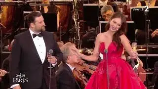 Aïda Garifullina & Jean François Borras  "Libiamo, ne' lieti calici" #aidagarifullina