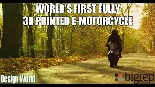 How BigRep developed the world’s first fully 3D printed E-Motorcycle
