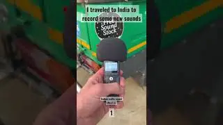 I traveled to India to record some brand new Sounds