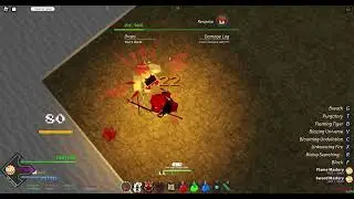 2750+ damage flame breathing combo without walls in project slayers