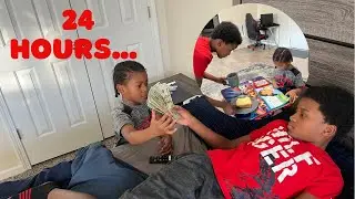 Doing WHATEVER My Little Brother Says For 24 Hours!