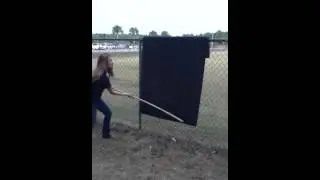 Rug beating!