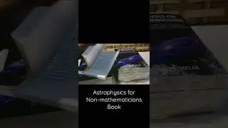 Just recieved my Astrophysics for non-mathematicians book copies.