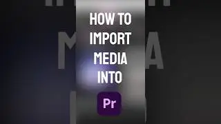 IMPORT Files into Premiere Pro Like a Pro in 2025!