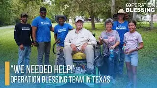 "We needed help!" - Disaster Team Helps the Fox Family after Hurricane Beryl