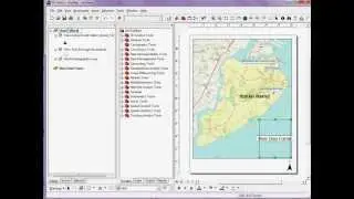 GIS Tutorial: How to add a map inset in ArcMap