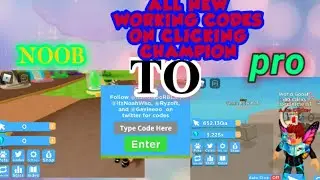 ALL THE WORKING CODES ON CLICKING CHAMPION