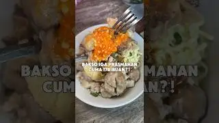 Ketika semesta mendukung buat makan bakso! - 📍 Bakso Wow, Jl. Roda Hias, Serpong