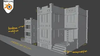 Modeling A Building In Blender