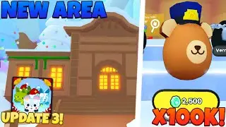 ⛄THE CHRISTMAS UPDATE OF PS99 IS HERE AND HATCHED 100K OF THE BEST EGG TO GET THE STRONGEST PET!⛄