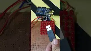 🌟 Mind-Blowing DIY: Building an Impressive 8x8 Matrix LED Display! 💡💡 #youtubeshorts #electronic