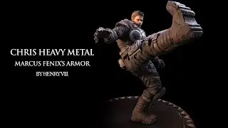 Gears of  War Marcus' armor for Chris Heavy Metal