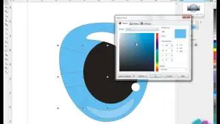 corel draw dersleri göz tasarımı