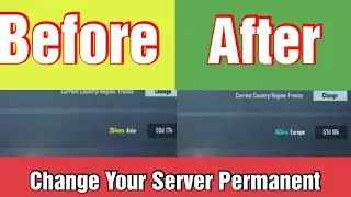 How to Change Server In Pubg Season 16 | How to change server permanent in Season 16