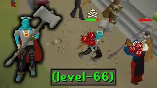 I Made A Very Strong Gmaul Pking Build.......50 Attack Rune/Void Pure PvP World Pking.