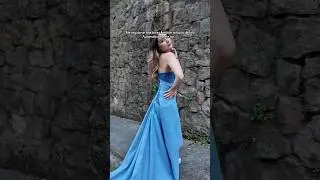 Haciendo un vestido de gala con solo retazos de denim #coser #upcycling #costura #coser