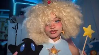 ASMR 🩵 Rosalina patches you up, You're a Luma ⭐️ face touching, personal attention