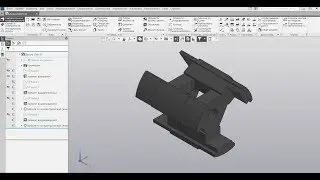 3D модель Корпус сепаратора Компас 3D V18