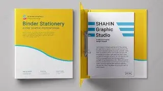 Ring Binder Folder Design - Photoshop Tutorial