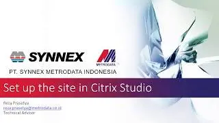 Set Up The Site in Citrix Studio