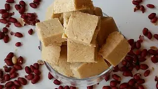 Homemade Peanut Halva.