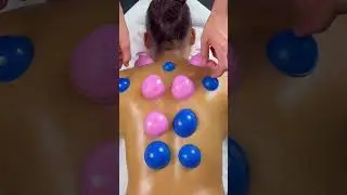 ASMR: Strong and Intense Chinese Full Body Massage with Cupping #shorts