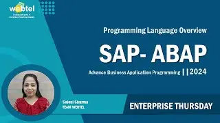 SAP ABAP | Programming Language Overview | 2024 | Webtel