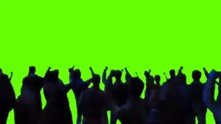 People Dancing Green Screen - Chroma Key