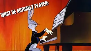 PIANOS ARE NEVER ANIMATED CORRECTLY (BUGS BUNNY)