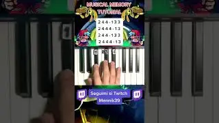 Musical Memory (Friday Night Funkin) - Fnf MOD - VS Bunzo Bunny - Easy piano TUTORIAL 