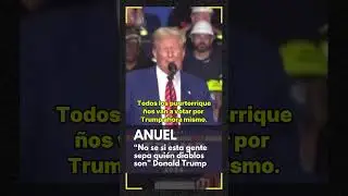 Anuel y Justin Quiles aparecen con Trump. El magnate los recibió preguntado ¿Quién Diablos son?