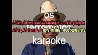 Arlete karaoke evoney musga de homi 