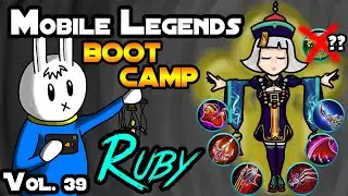 RUBY - TIPS, ITEMS, SPELL, EMBLEMS, TRICKS, AND GUIDE - MGL MOBILE LEGENDS BOOT CAMP VOLUME 39