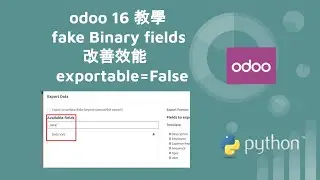 odoo 16 手把手教學 - fake Binary fields(改善效能)