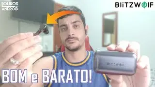 MELHOR FONE de OUVIDO BLUETOOTH BOM e BARATO 2019 - BlitzWolf BW-FYE6