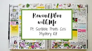 Rewind Plan With Me ft. Scribble Prints Co