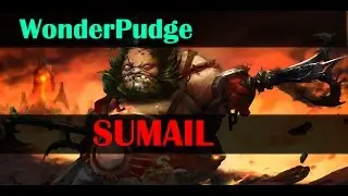 DOTA 2 SUMAIL PUDGE GAMEPLAY