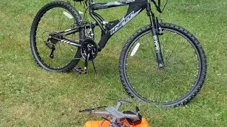 I Took My MJX B20 For A Bike Ride