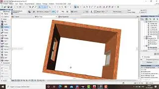 Archicad, paramétrage des objets : murs,portes,fenêtres...
