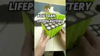 DIY 60V 30Ah Lithium Battery Pack For E-Bikes/Scooters!