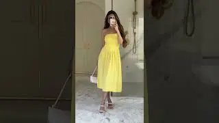 Comment for links or check out my channel profile! The perfect dress for summer! #ad #amazonfashion